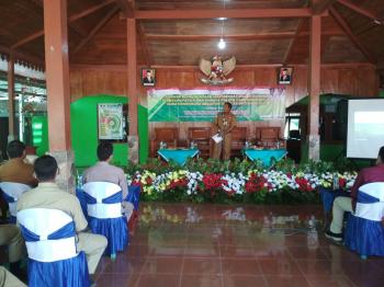 Seminar Kebangsaan Bersama Bakesbangpol Dilokasi TMMD Bojonegoro